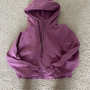 Lululemon Scuba Hoodie Pink Purple